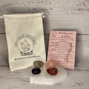 Attracting Love and Passion Crystal Kit