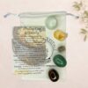 Attracting Luck and Prosperity Crystal Kit with Jade, Citrine, Pyrite, Green Aventurine and Tiger’s Eye