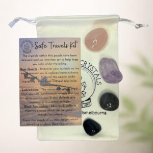 safe-travels-crystal-kit-melbourne crystals for travel, car and protection melbourne