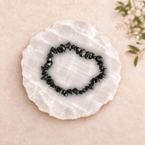 black-tourmaline-bracelet-melbourne Black Tourmaline Bracelet for protection, grounding and energetic shielding