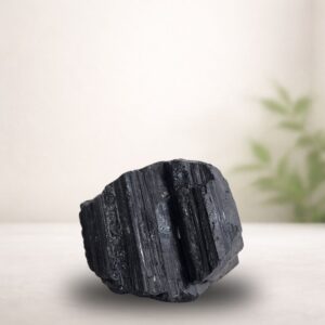 black tourmaline natural piece for protection and negativity