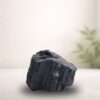 Large Raw Black Tourmaline crystal for energetic shielding and grounding