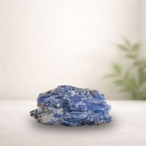 Raw Blue Kyanite crystal for communication, intuition and Throat Chakra support