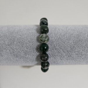 moss agate bracelet
