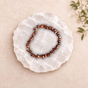 Red Tiger’s Eye Bracelet for courage, motivation and personal power