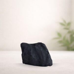 Shungite crystal for grounding, energetic protection and workspace support