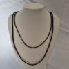 black cord chain