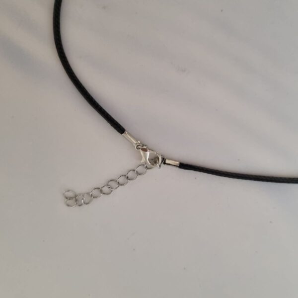 black cord clasp