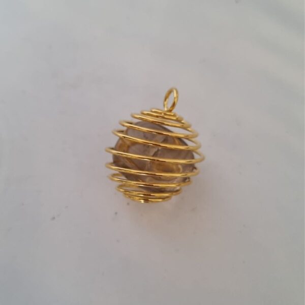 gold spiral cage gold spiral cage