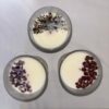 soy candles with crystals crystal infused candle