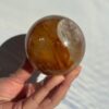 golden healer quartz sphere