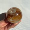 golden healer quartz sphere