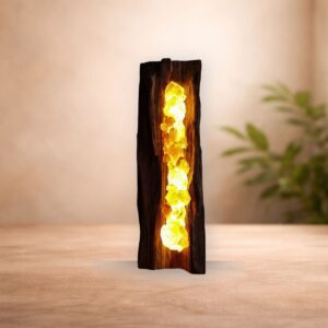 crystal wood lamps hand made in australia