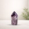 amethyst crystal point from Brazil with deep purple tones for calm and clarity