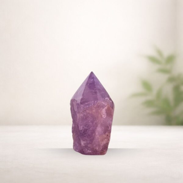 Amethyst point crystal for peace and spiritual connection from Oracle of Crystals Melbourne