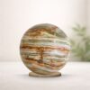 Green Banded Onyx sphere for grounding and emotional balance from Oracle of Crystals Melbourne
