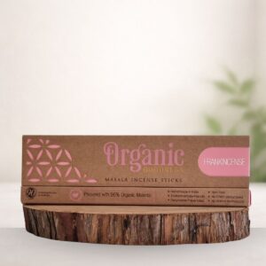 Organic Goodness Frankincense Masala Incense Sticks for meditation and cleansing rituals