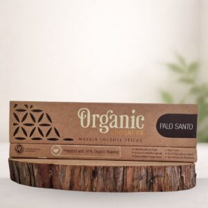 Organic Goodness Palo Santo Masala Incense Sticks for cleansing, meditation and protection rituals